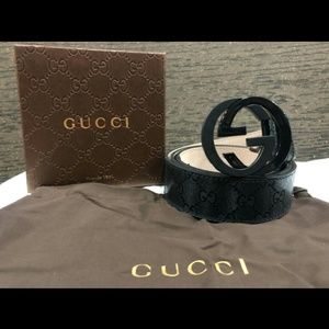Gucci NWT Black imprime